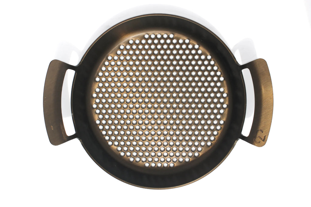 10" Pioneer Grill Pan by Cast-A-Way Carbon