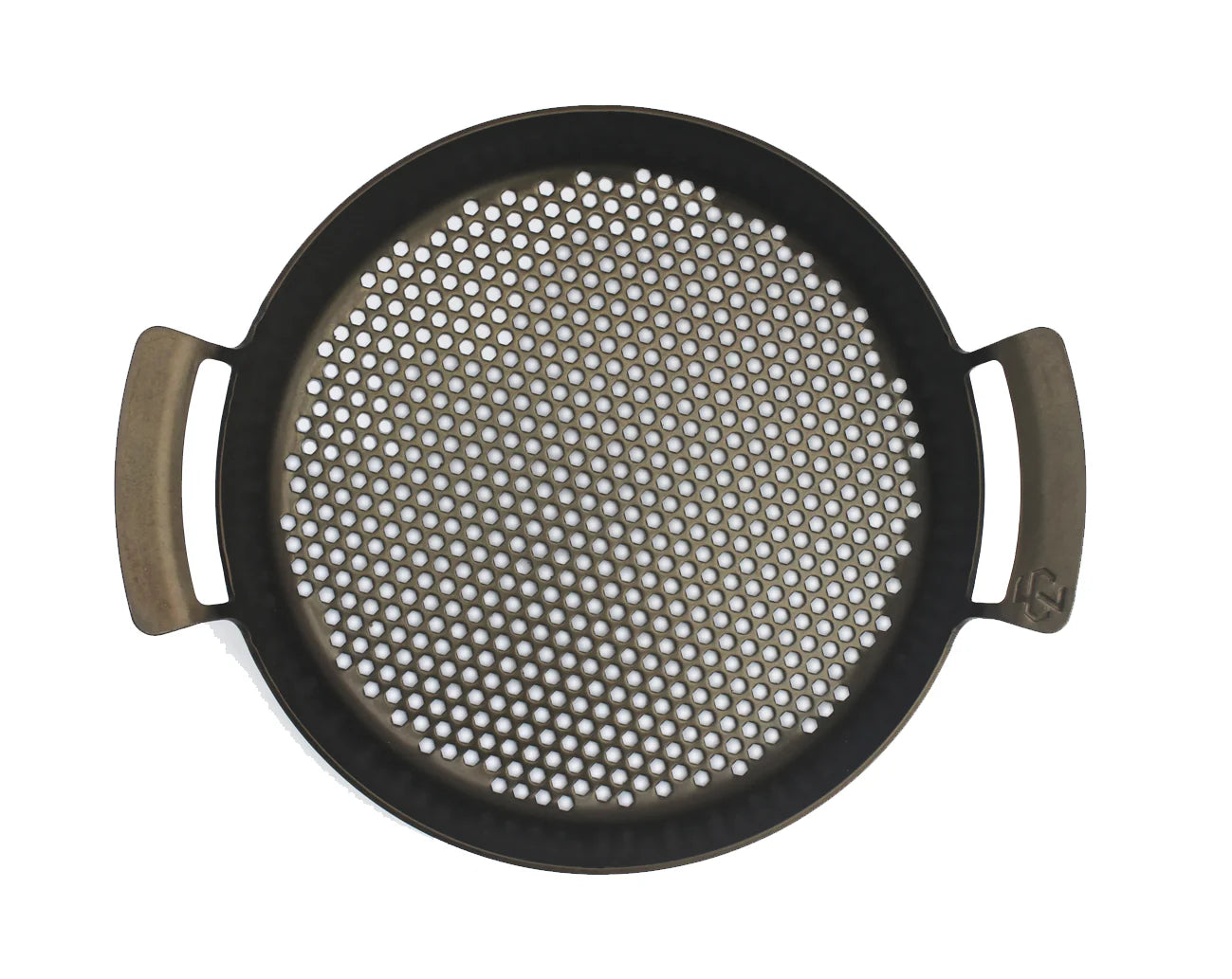 12" Pioneer Grill Pan by Cast-A-Way Carbon