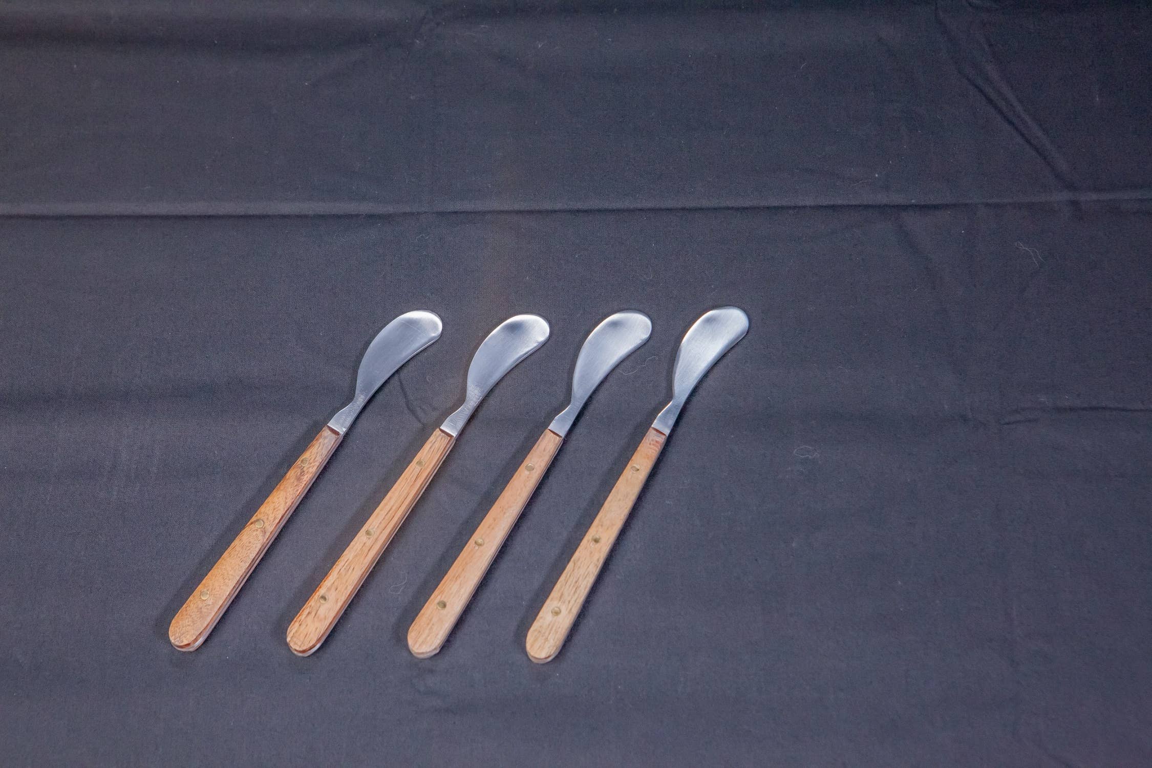 Cocktail Spreaders w/ Wood Handles in Giftbox Set of 4