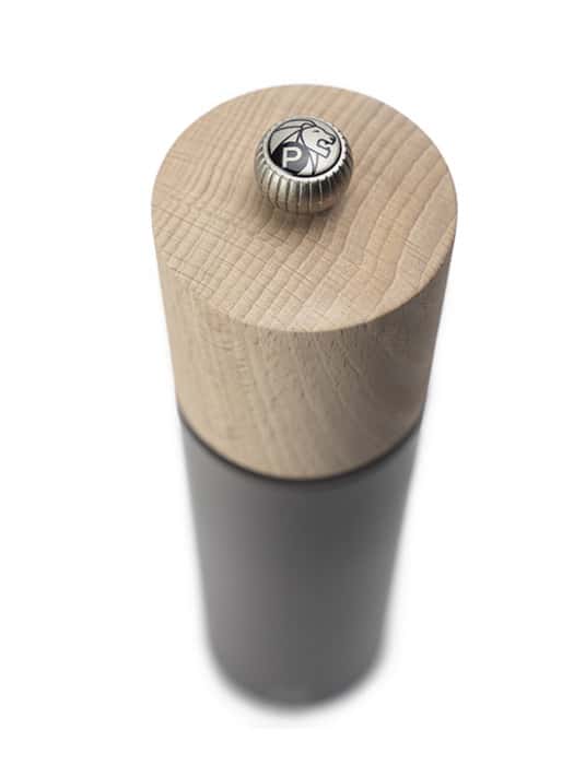 Peugeot Boreal Pepper Mill, Wood, Rock Grey, 21 cm - 8in