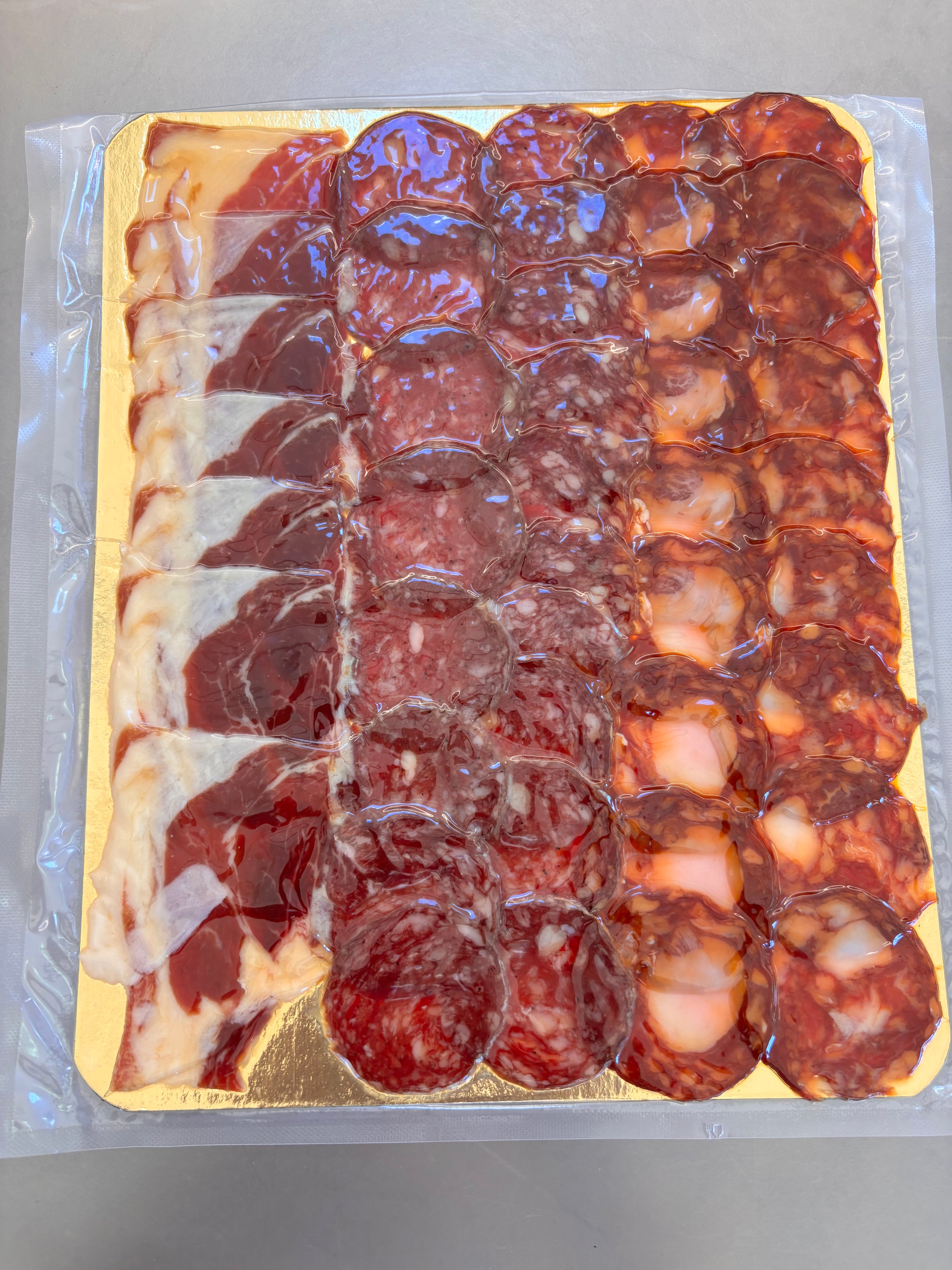 BEHER 100% Ibérico Tapas Pack | Jamón, Salchichón & Chorizo | 6 oz