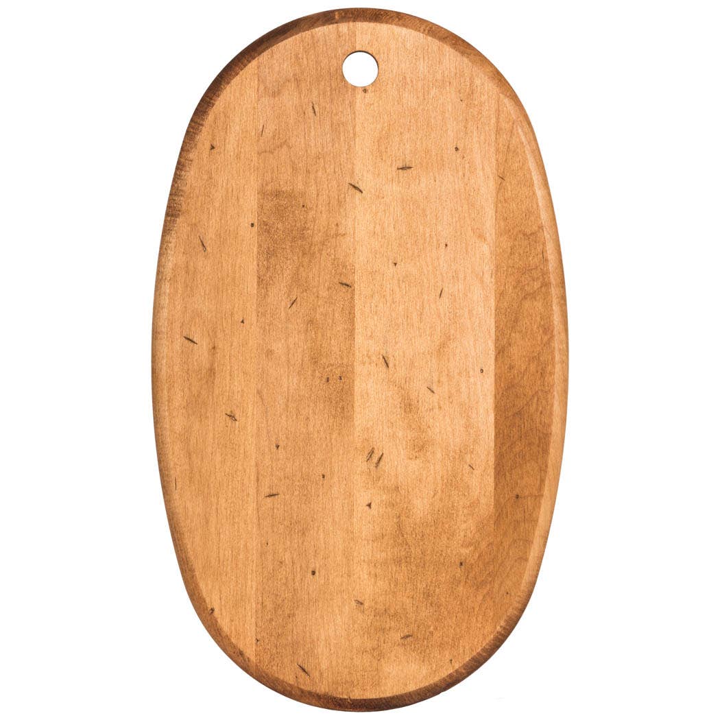 JK Adams Maple Artisan Oval Charcuterie Board