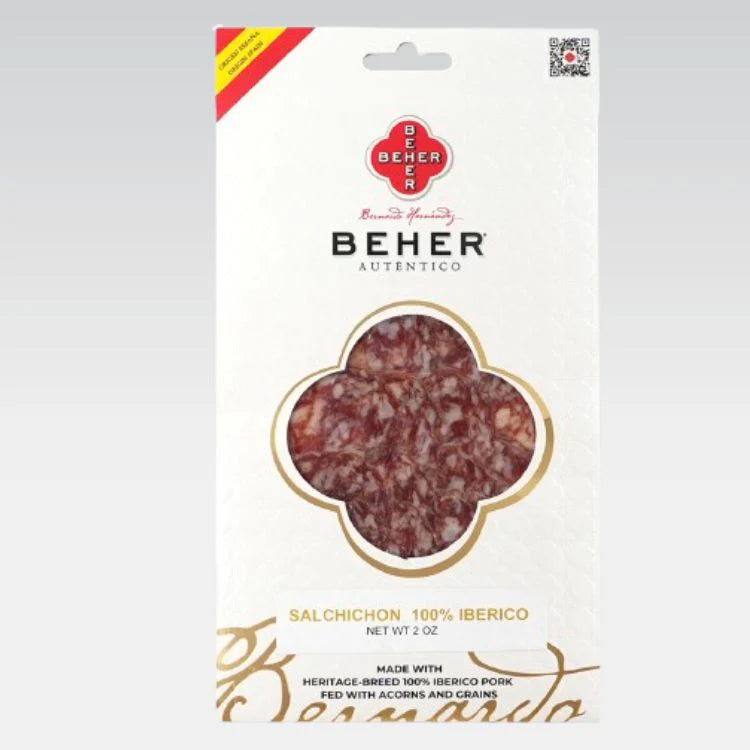 BEHER Tray 100% Ibérico Acorn-Fed Salchichón  - 2 oz