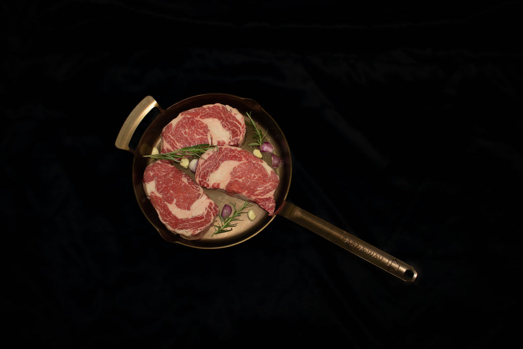 12" Carbon Steel Skillet by Cast-A-Way Carbon