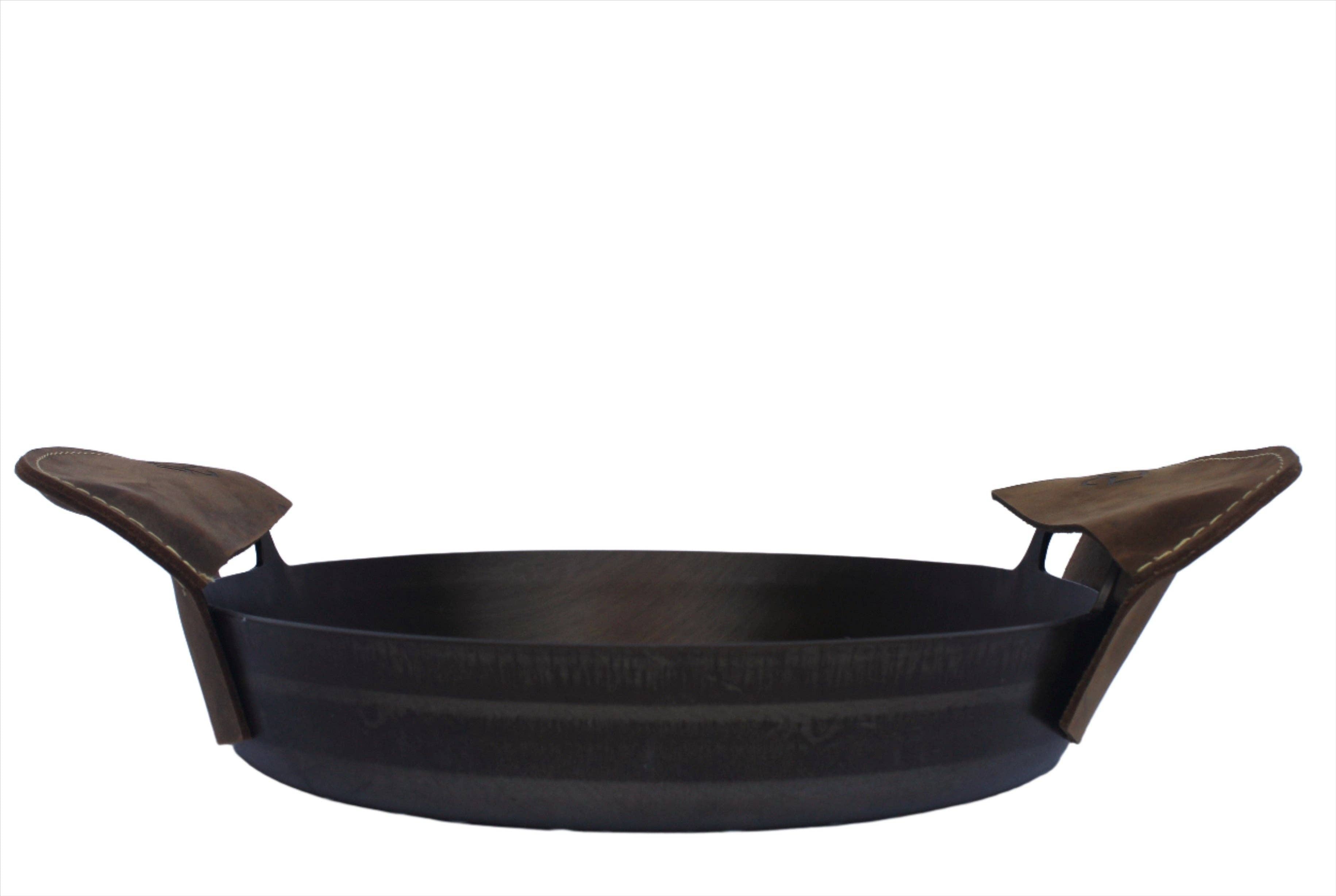 Pioneer Pair Leather Grips by Cast-A-Way Carbon