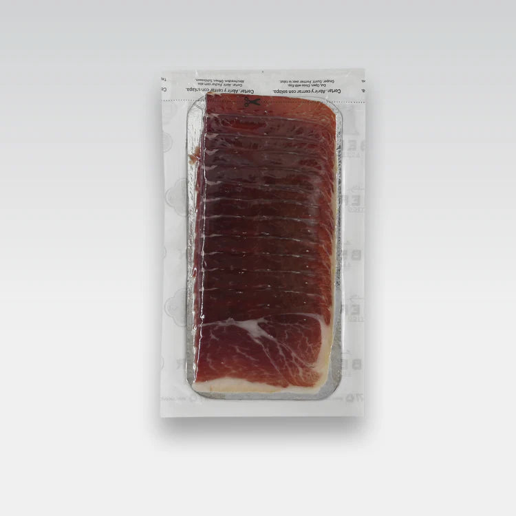 BEHER Tray 100% Ibérico Jamon (Ham), Machine-Sliced, - 2.0 oz