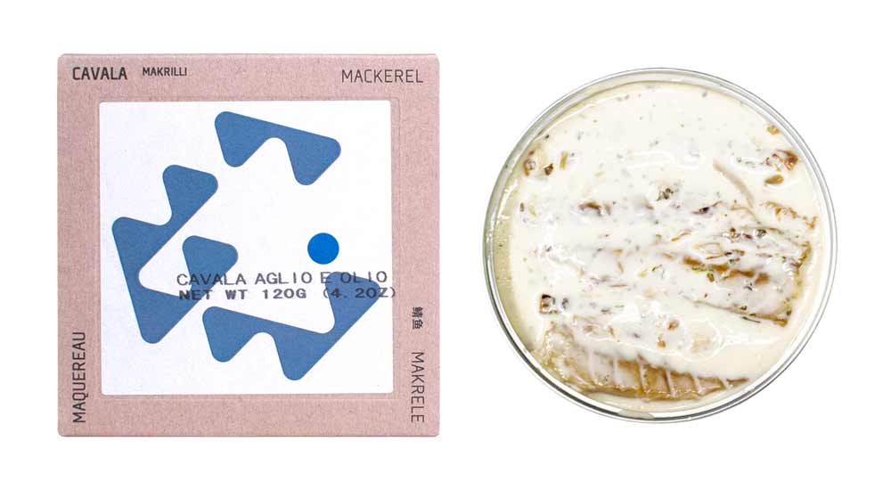ABC+ Mackerel Fillets "Aglio e Olio", 120g
