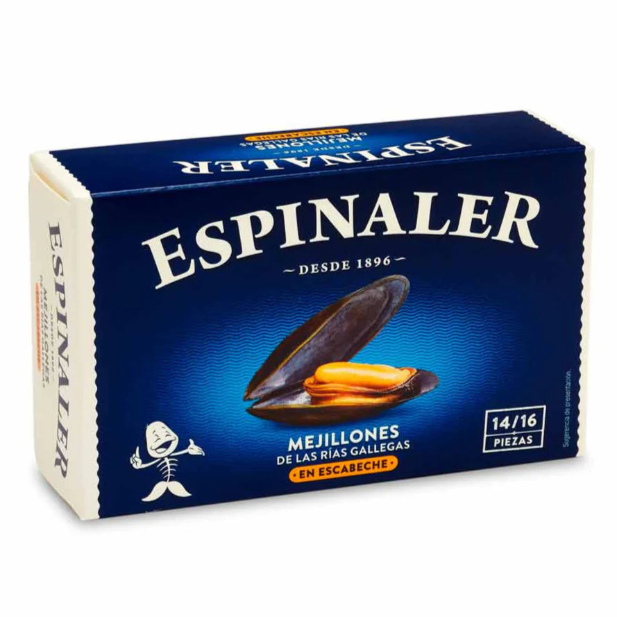 Espinaler Mussels in Pickled Sauce 13/18 Classic, 115g
