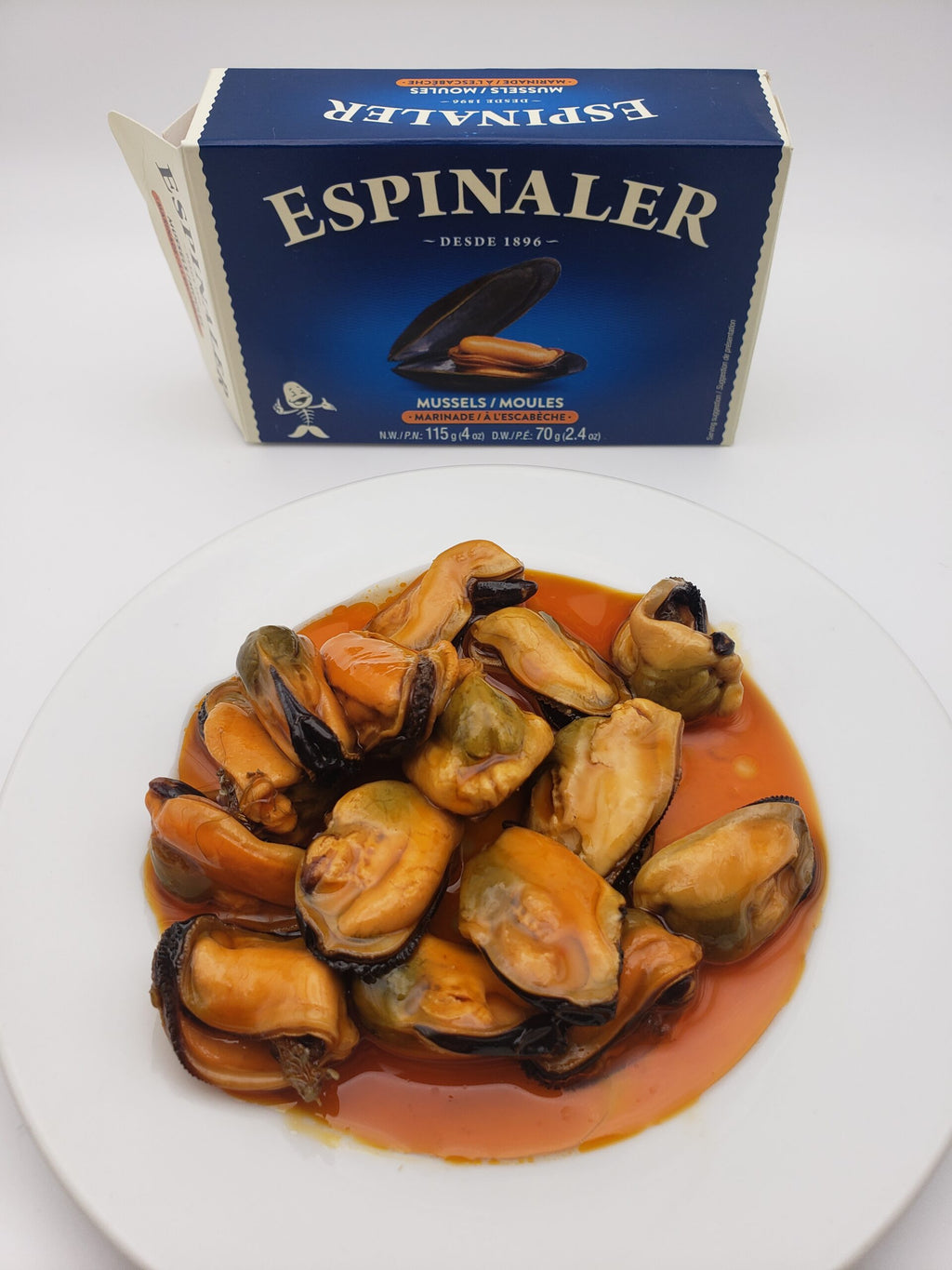 Espinaler Mussels in Pickled Sauce 13/18 Classic, 115g