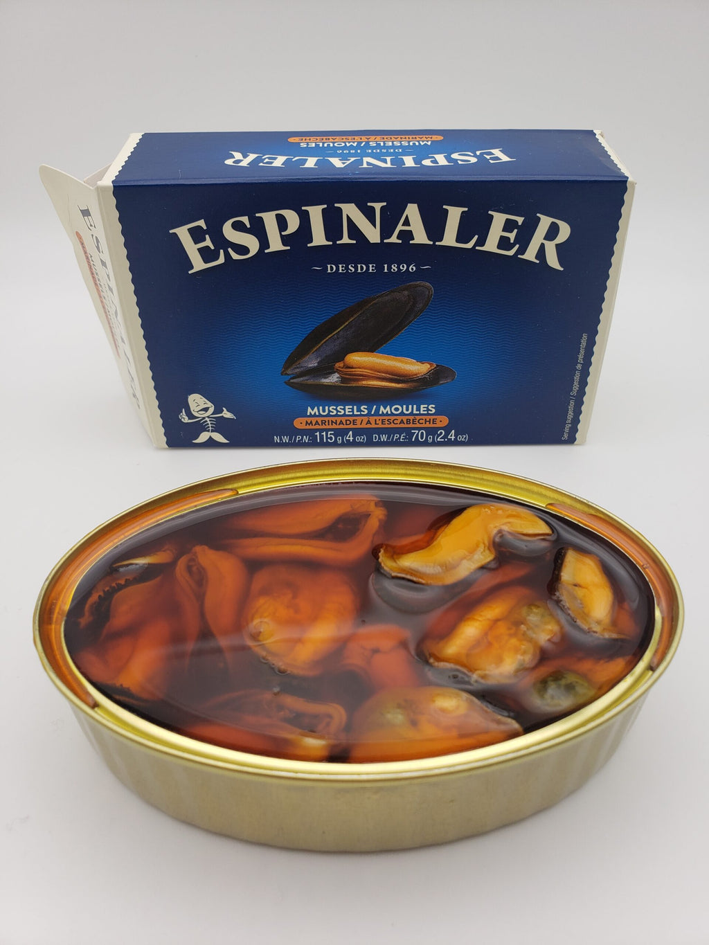 Espinaler Mussels in Pickled Sauce 13/18 Classic, 115g