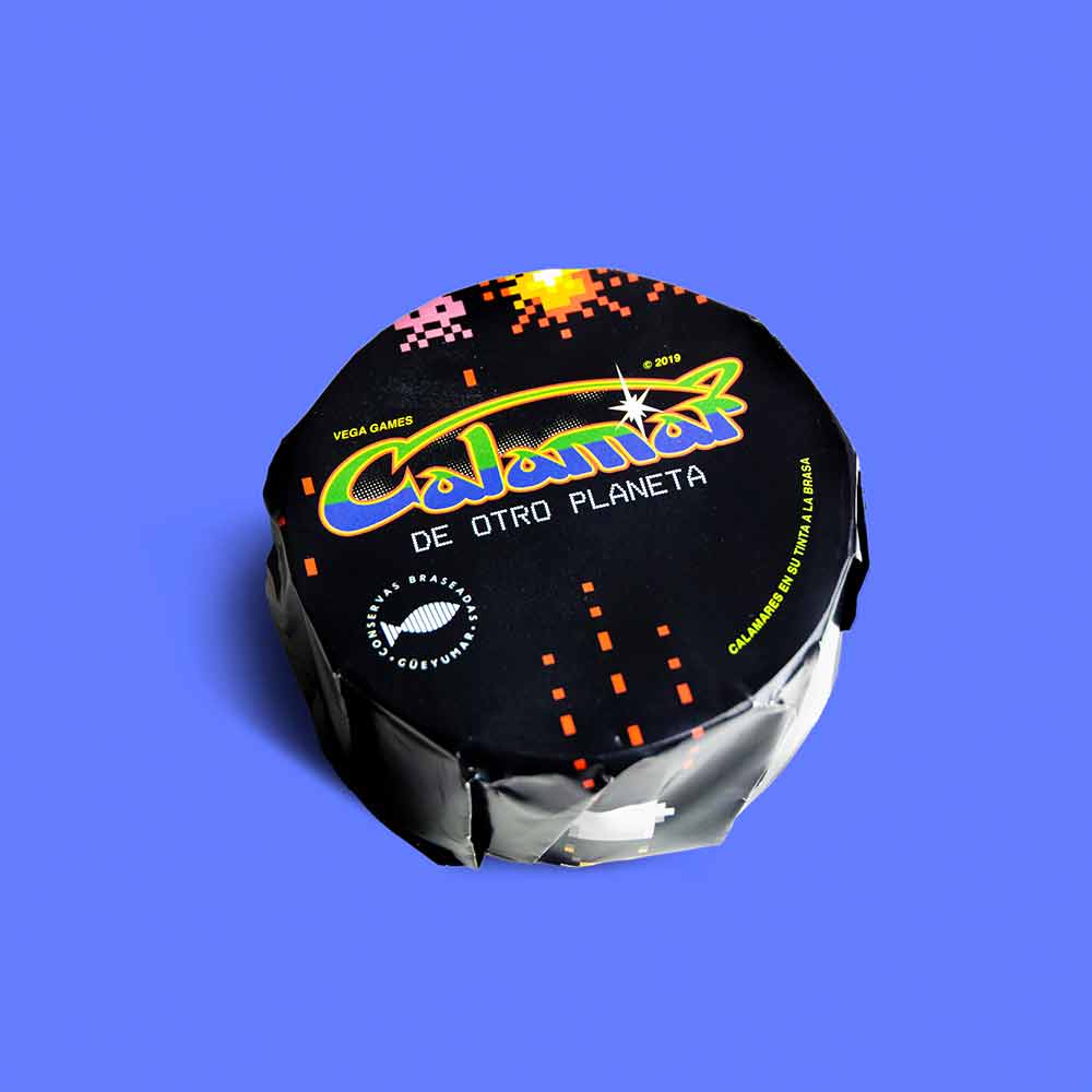 Gueyu Mar Chargrilled Squid in Ink Sauce