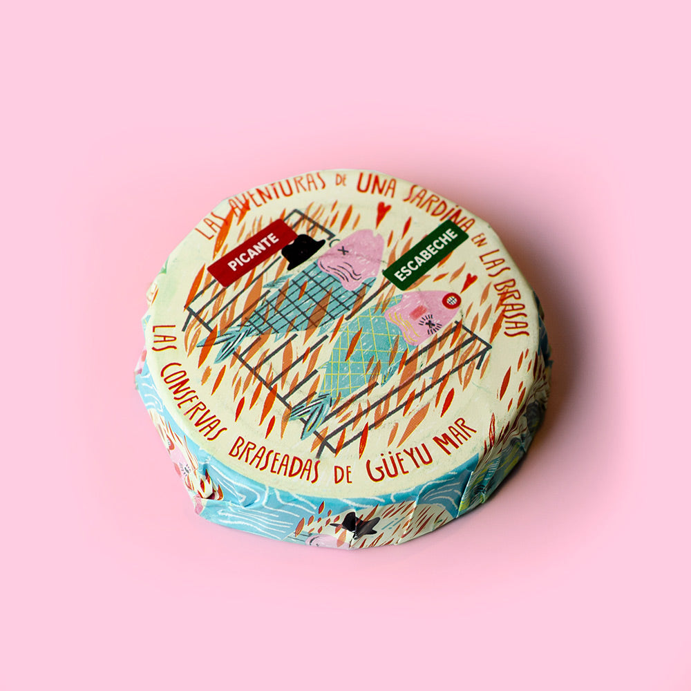 Gueyu Mar Sardine Tails in Escabeche