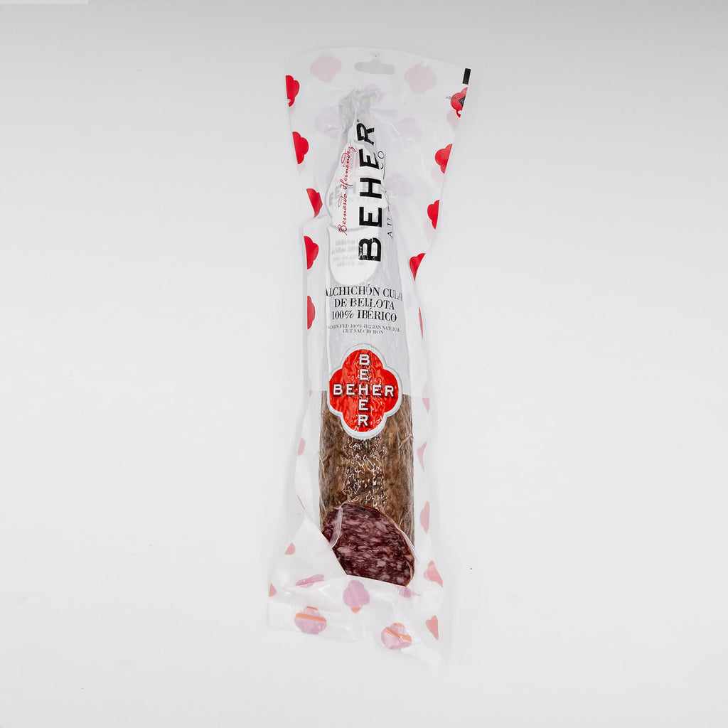 BEHER 100% Ibérico Salchichón de Bellota, 1 piece