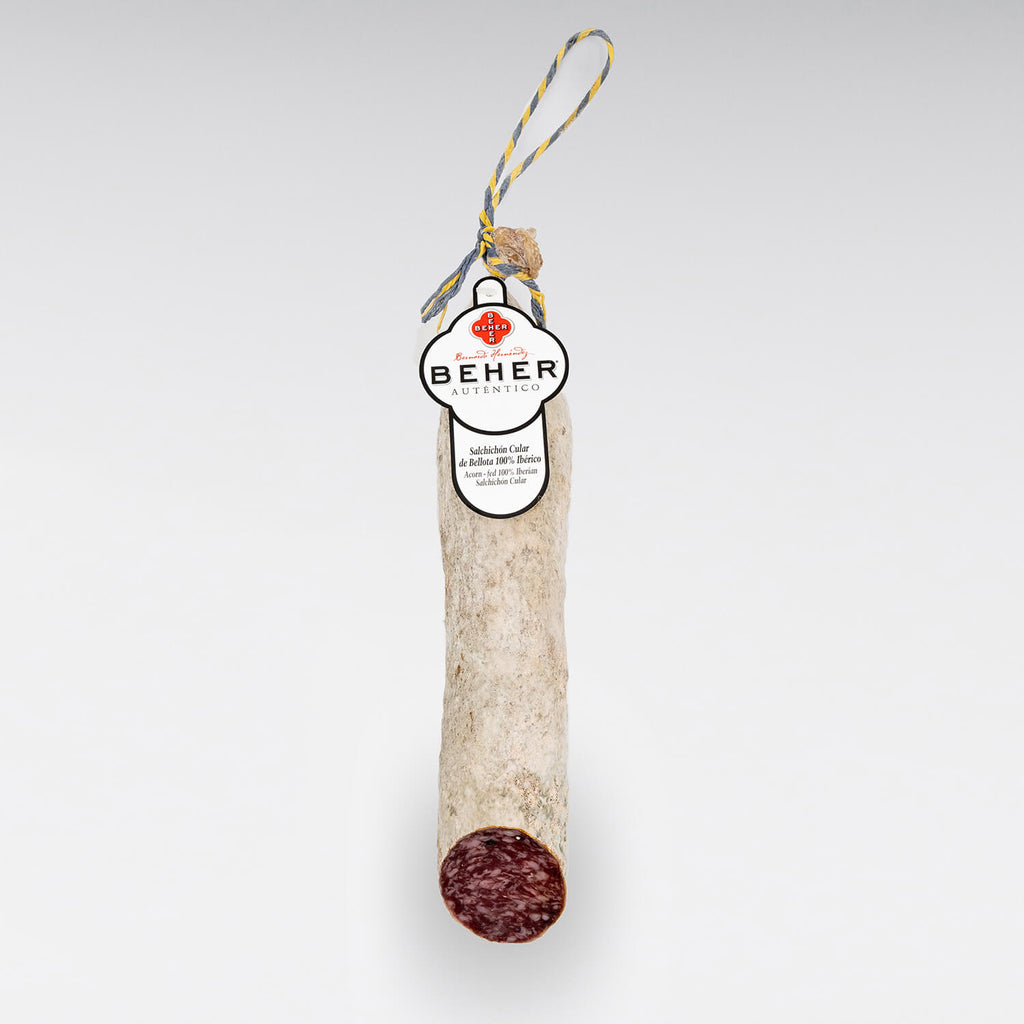 BEHER 100% Ibérico Salchichón de Bellota, 1 piece