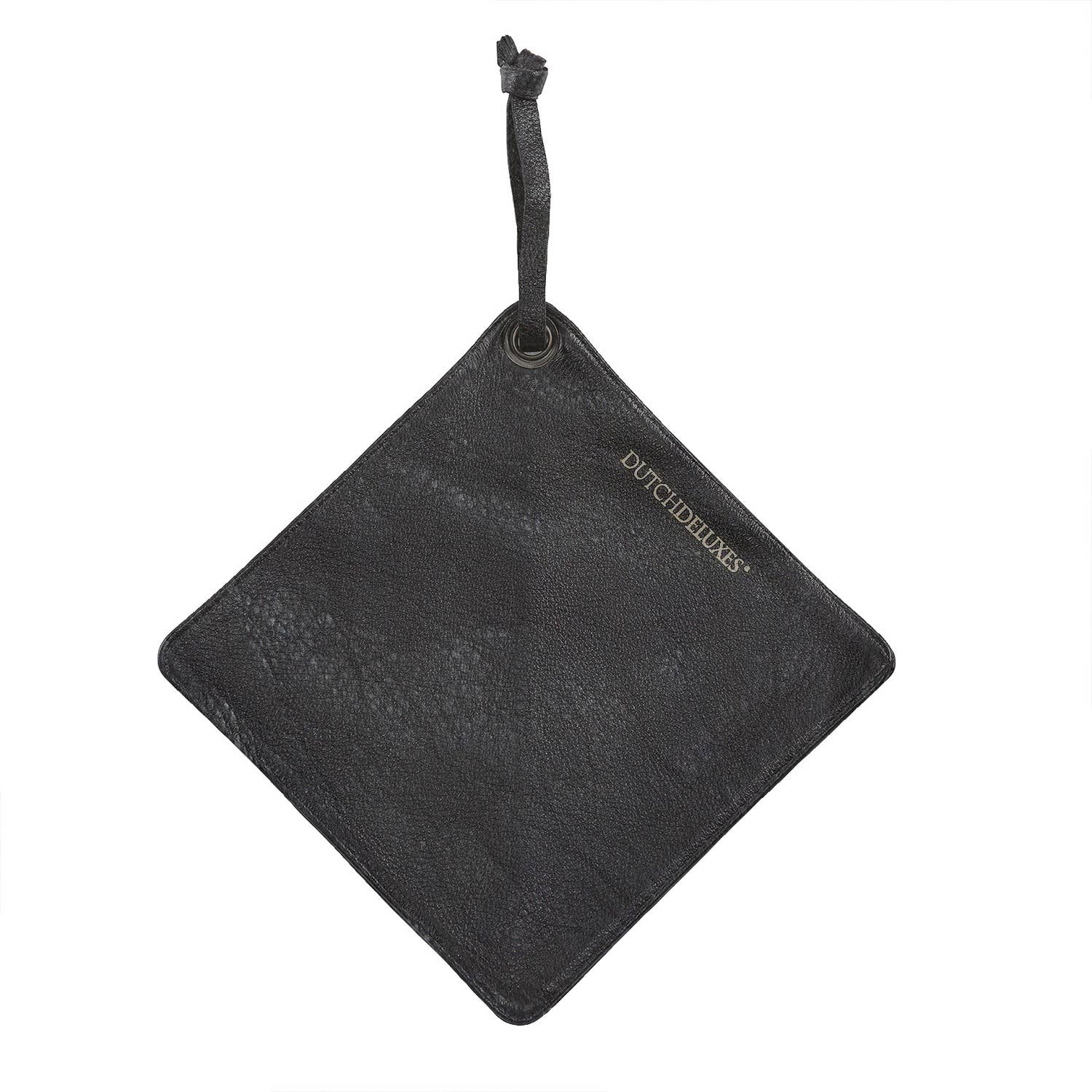Dutch Deluxes Pot Holder Vintage Leather Grey