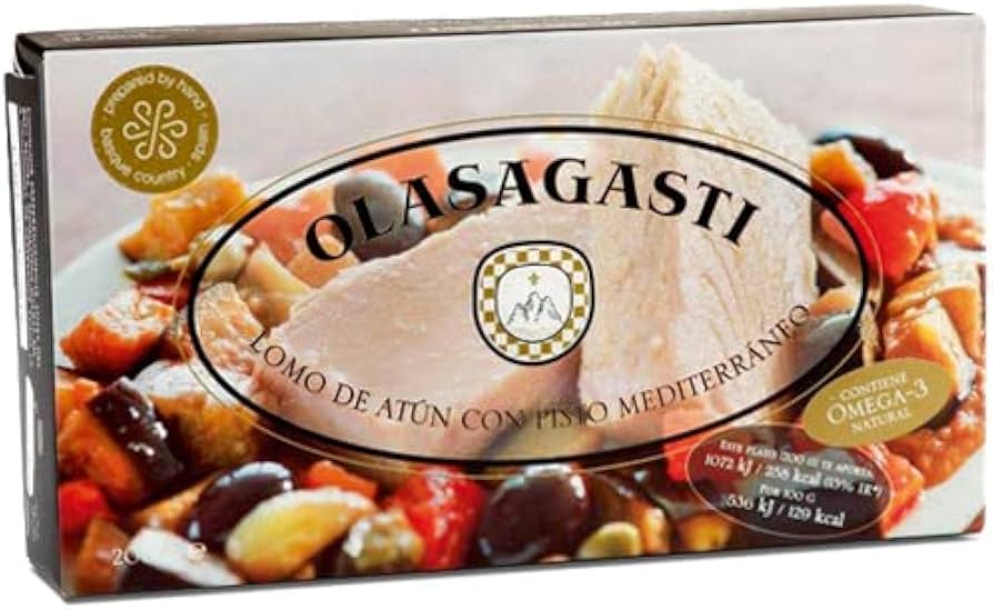 Olasagasti Tuna Fillets "con pisto", 200g